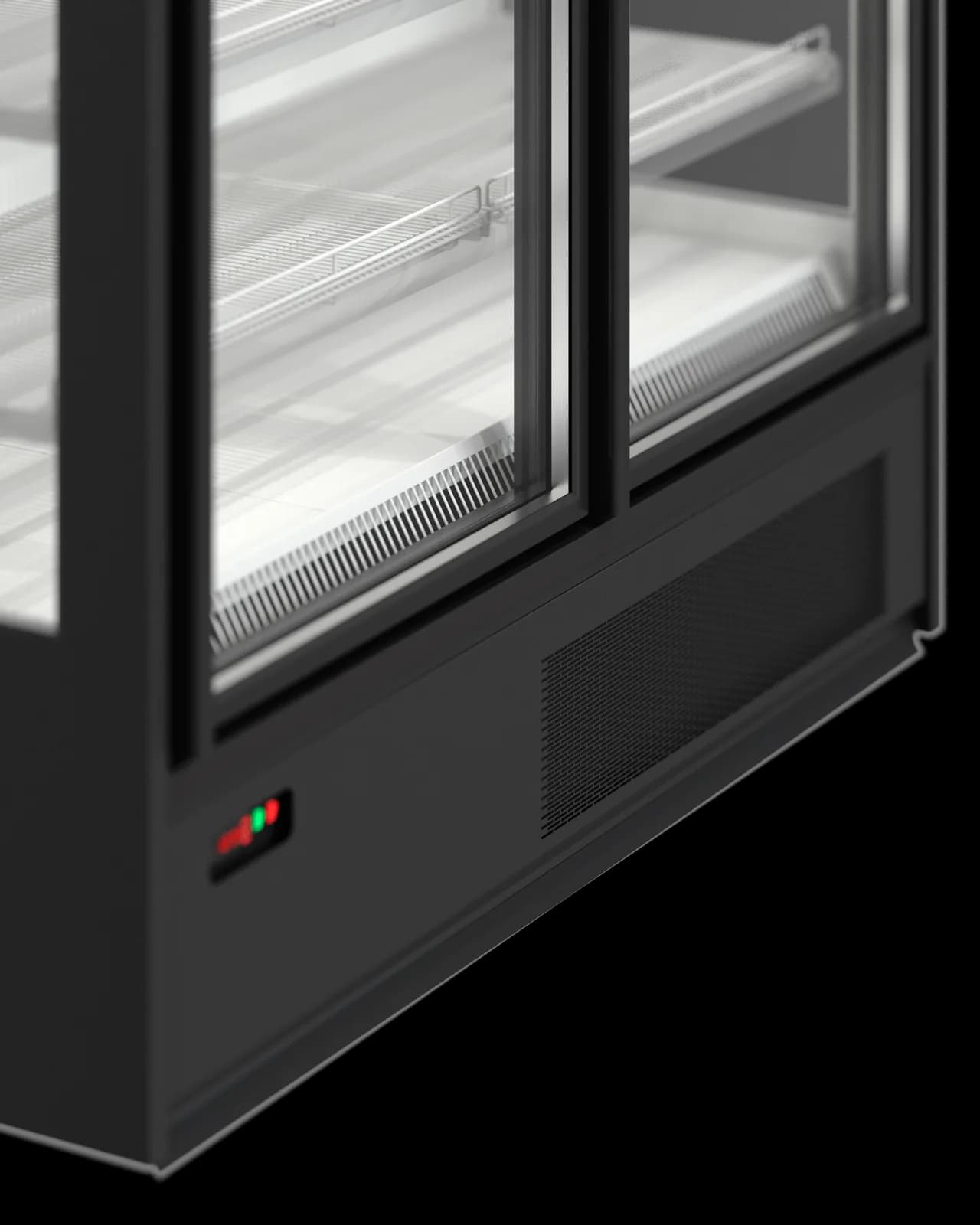 Cooles Slim Freeze — Vitrina Frigorífica Congelación Plug-in | Modex Market expositor frigorífico — Modex Market España