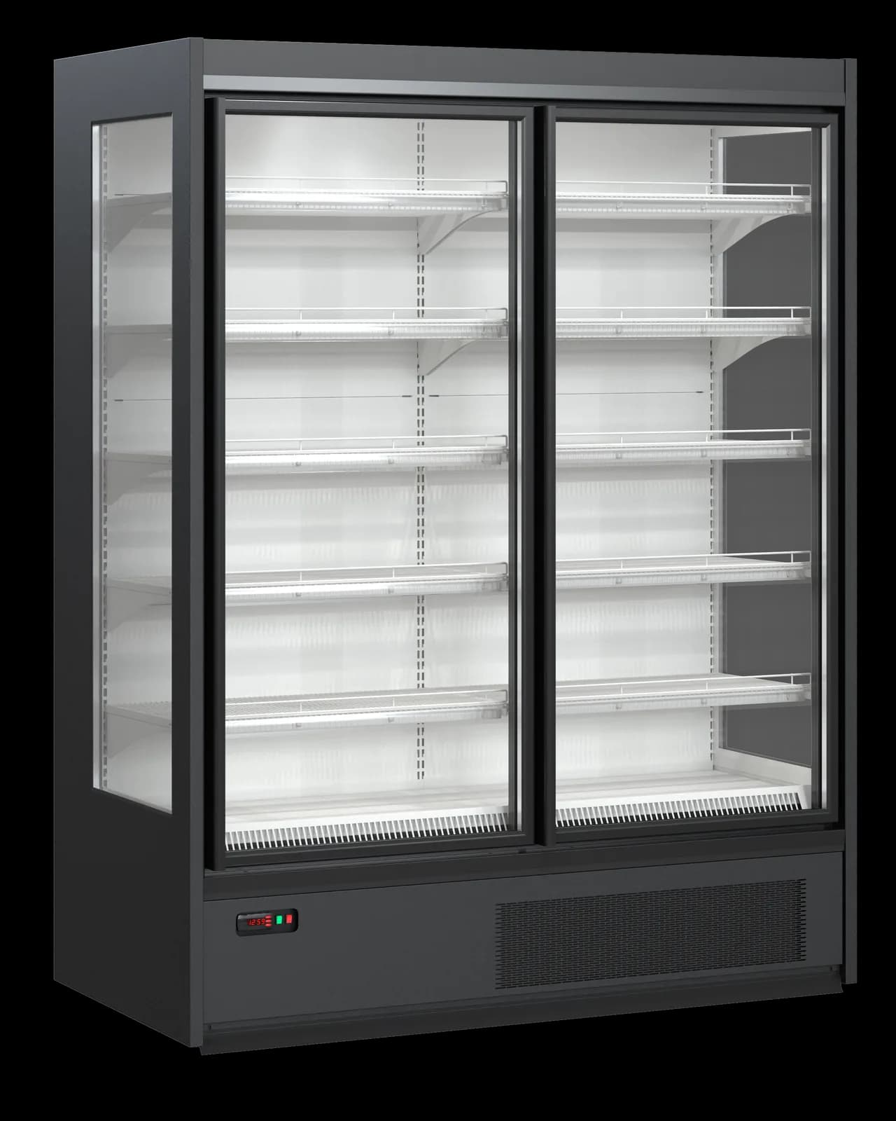 Cooles Slim Freeze — Vitrina Frigorífica Congelación Plug-in | Modex Market expositor frigorífico — Modex Market España
