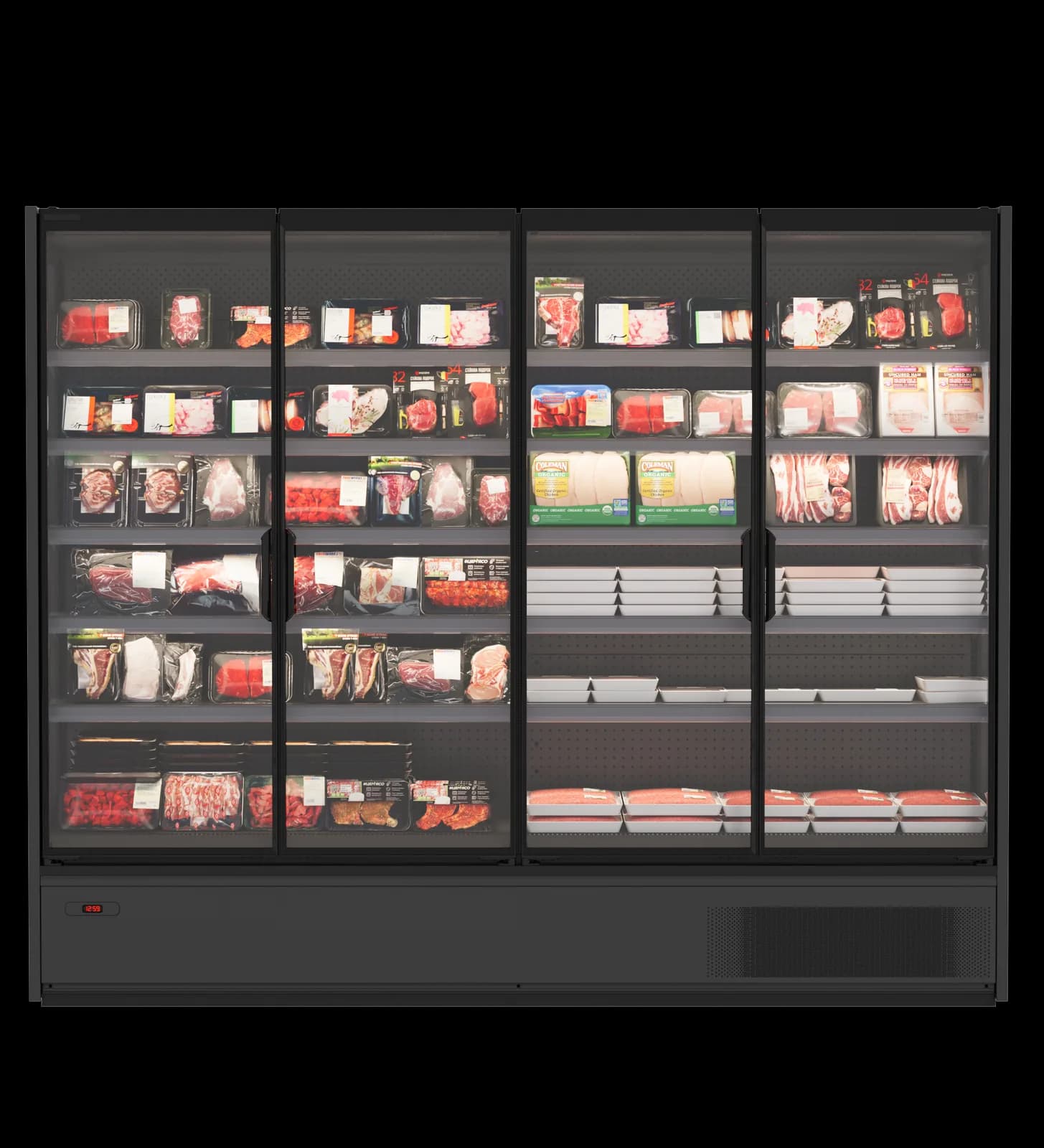 Cooles SlimDeck Pro — Mural Frigorífico Plug-in Premium | Modex Market expositor frigorífico — Modex Market España