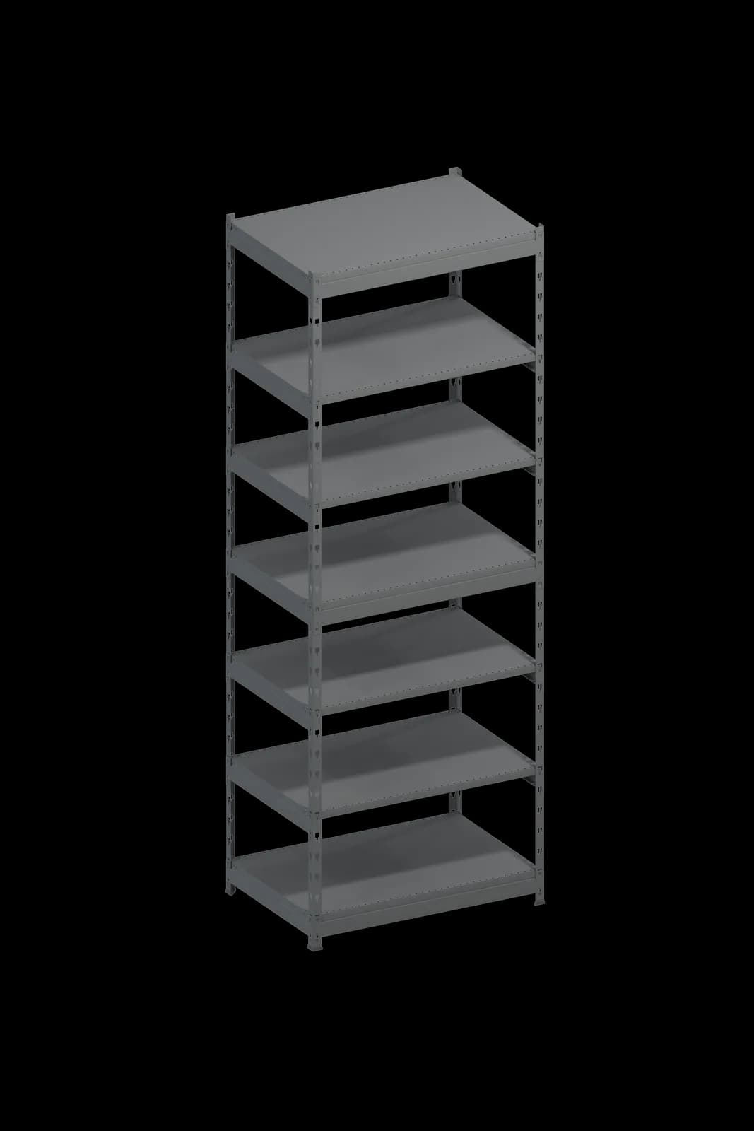 light rack 2500 antracita back