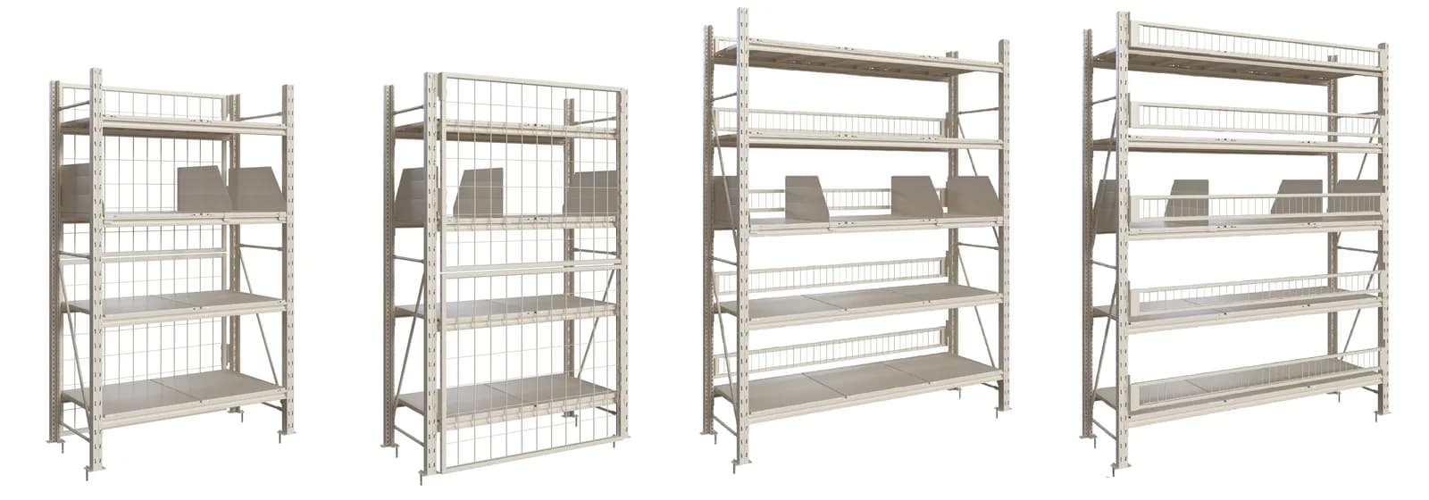 mini rack 1m 4m blanco front back