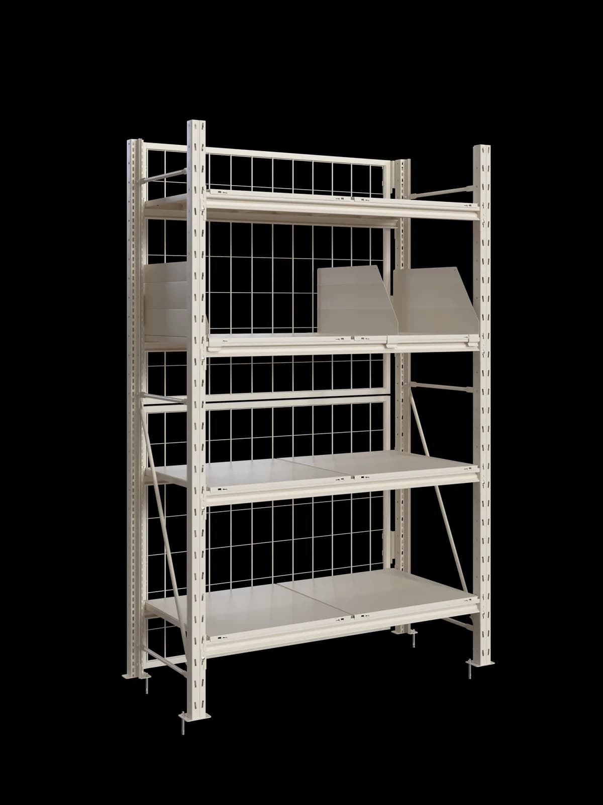 mini rack 1m blanco front alt