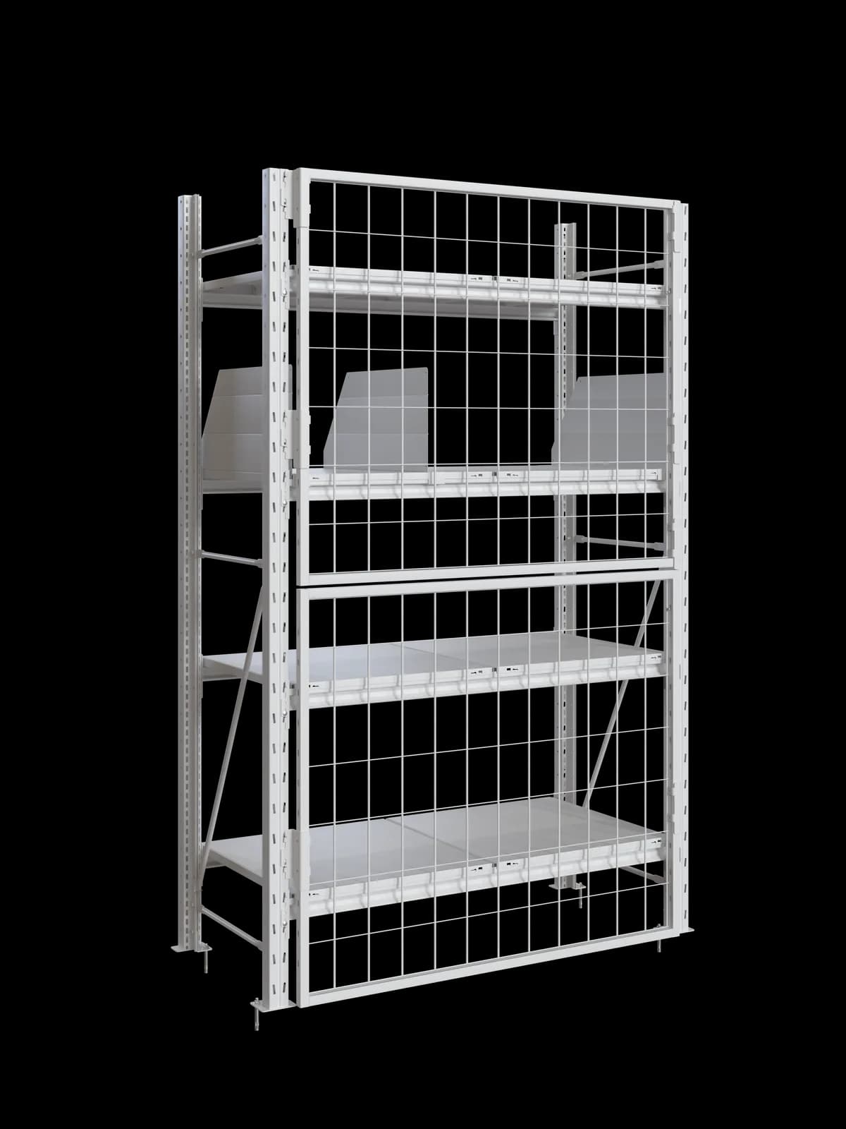 mini rack 1m gris back