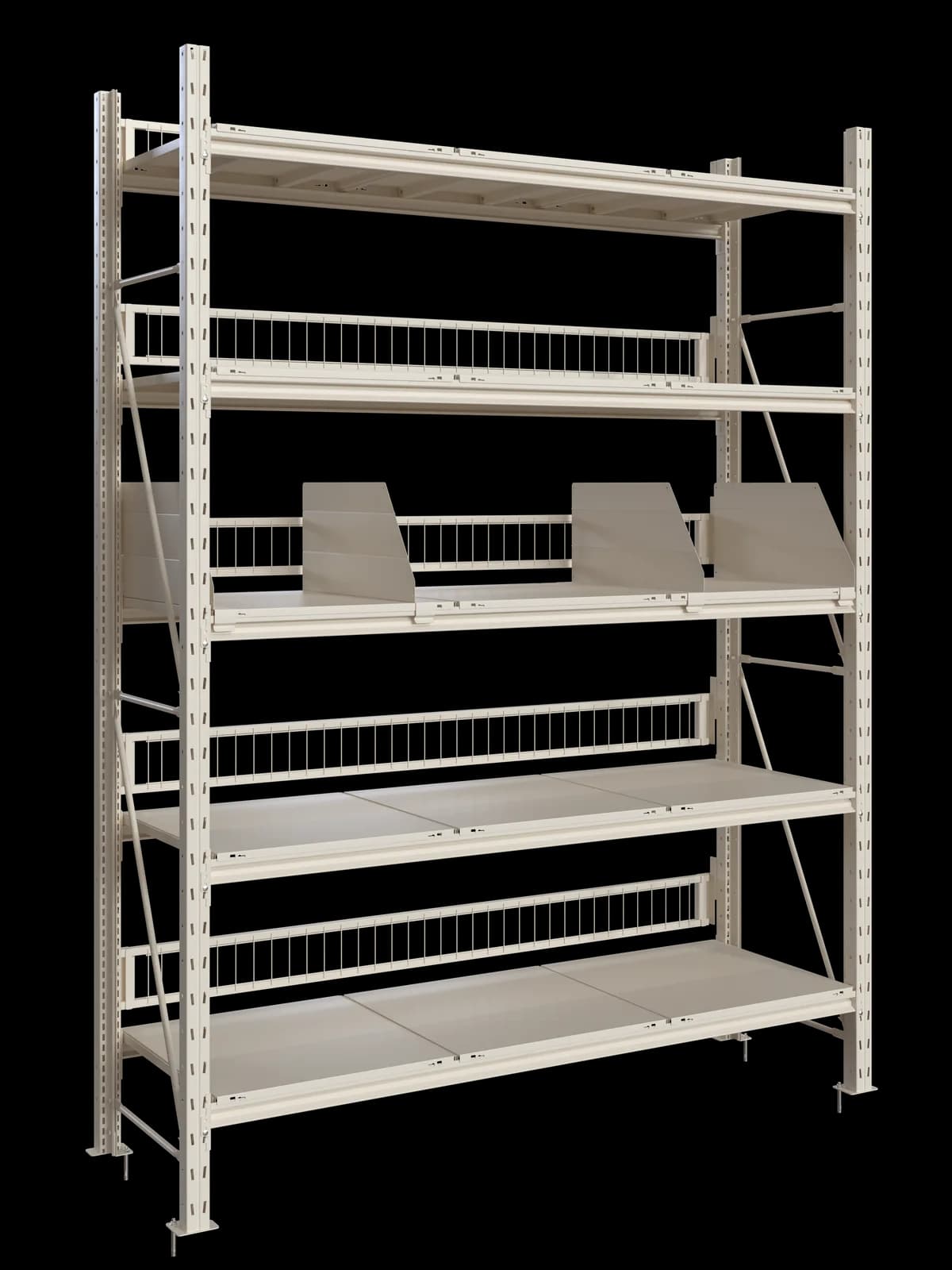 mini rack 4m blanco front a