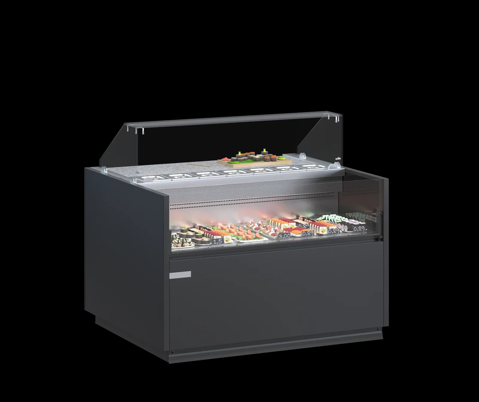 Quadros — Vitrina Frigorífica Vertical Plug-in | Modex Market expositor frigorífico — Modex Market España
