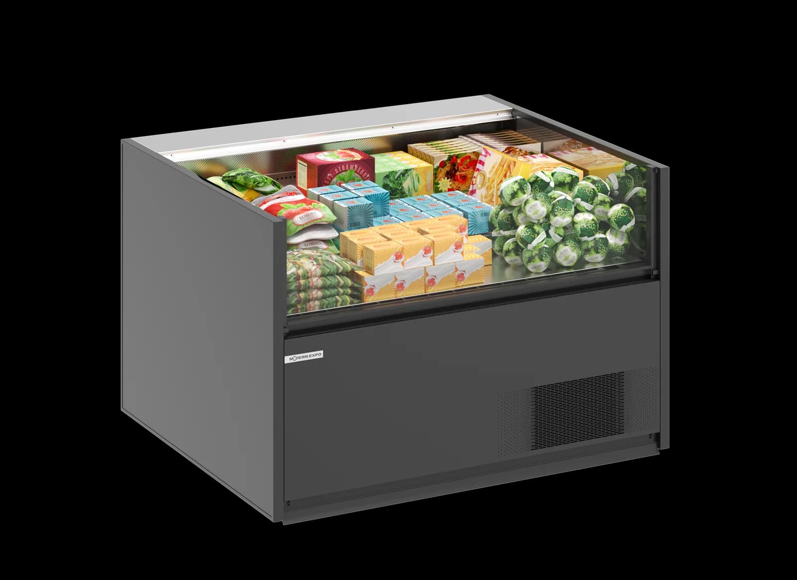 Quadros — Vitrina Frigorífica Vertical Plug-in | Modex Market expositor frigorífico — Modex Market España