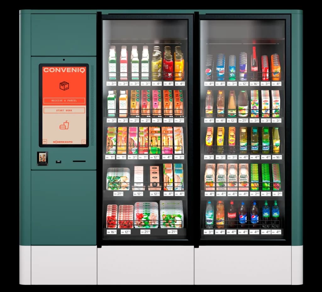 CONVENIQ M+ — Microautomat con Taquilla