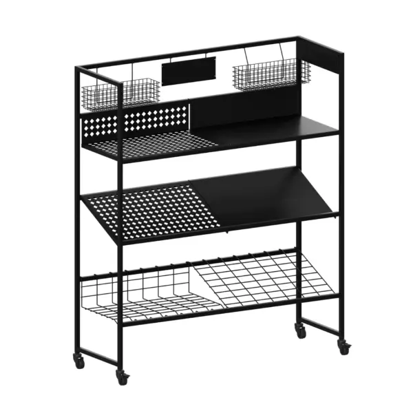 Greora Storey — Expositor Multinivel Compacto para Frutas y Verduras