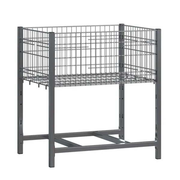 Cesta Promocional con Base Alta — Expositor de Suelo para Productos en Oferta