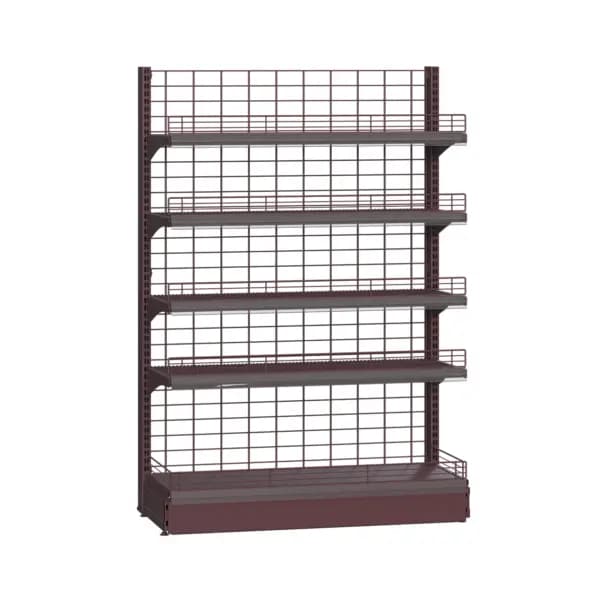 Sistema de Estantería de Rejilla — Solución Modular en Varilla Metálica