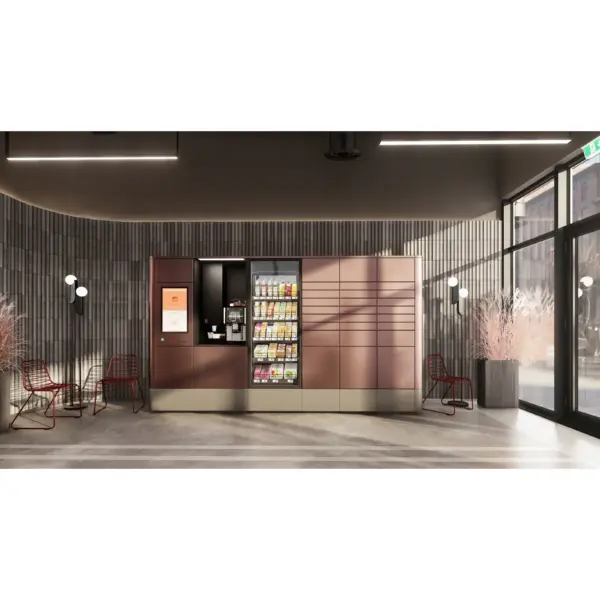 CONVENIQ SS140 — Estación de Autoservicio para Micromercado | 1400 mm