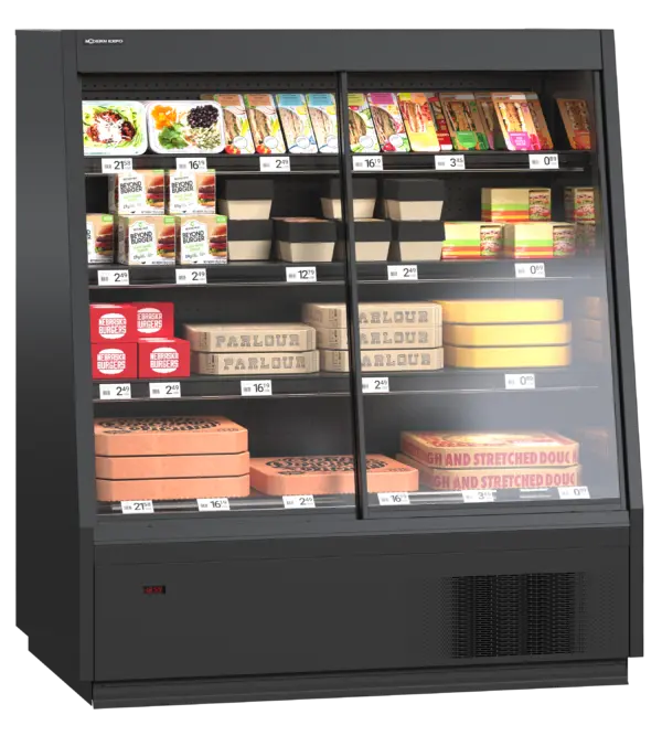 COOLES VR120 2P — Vitrina Vertical Refrigerada | 1200 mm | -1°C a +7°C