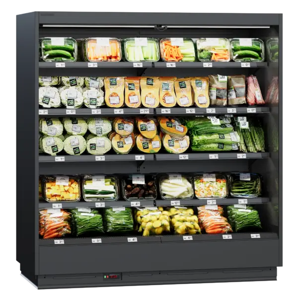 COOLES VR180 3P — Vitrina Vertical Refrigerada | 1800 mm | -1°C a +7°C