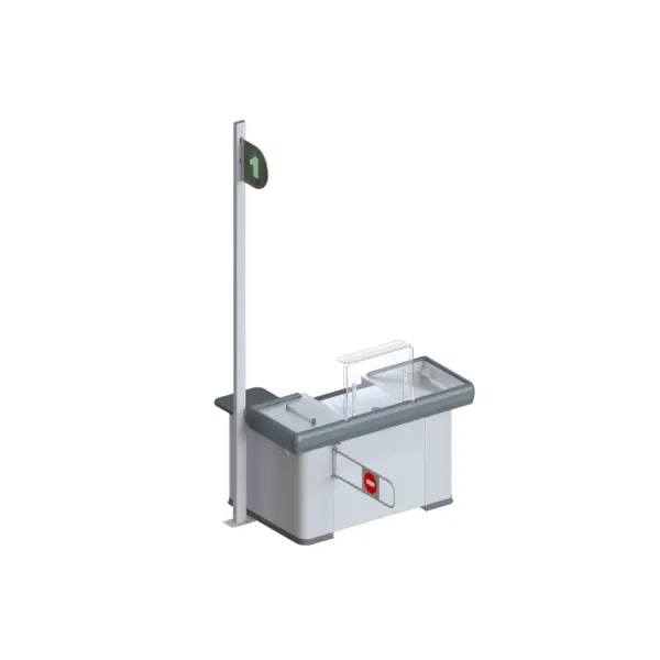 PULSAR 1200 — Mostrador de Caja Modular | 1200 mm