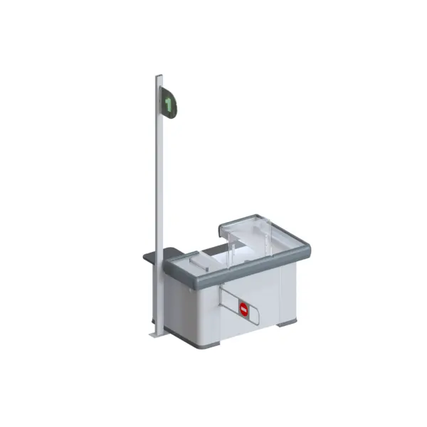 PULSAR 1800 — Mostrador de Caja Modular | 1800 mm