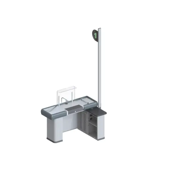 PULSAR 2600 — Mostrador de Caja Modular | 2600 mm