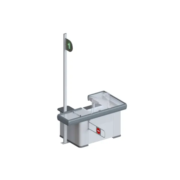 PULSAR 2800 — Mostrador de Caja Modular | 2800 mm