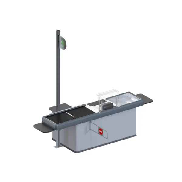 PULSAR 3600 — Mostrador de Caja Modular | 3600 mm