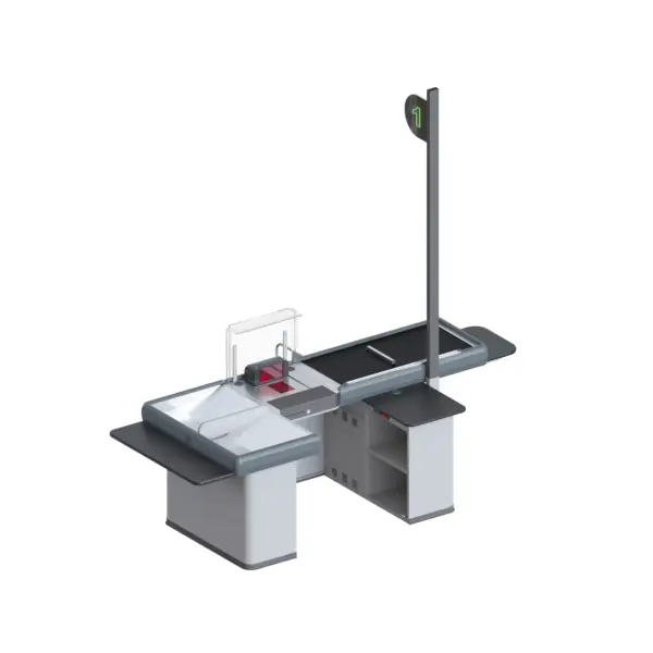 PULSAR 4200 — Mostrador de Caja Modular | 4200 mm