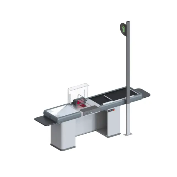 PULSAR 4600 — Mostrador de Caja Modular | 4600 mm