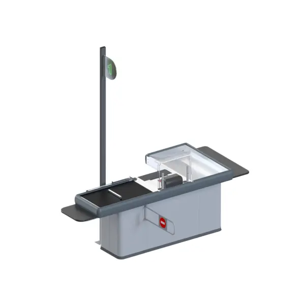 PULSAR 4800 — Mostrador de Caja Modular | 4800 mm