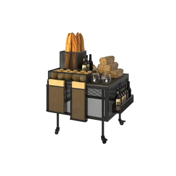 QUADROS PR100 — Góndola Promocional de Campaña | 1000 mm