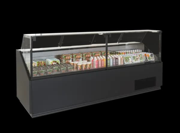 QUADROS SLIM 1250 — Vitrina Refrigerada de Línea | 1250 mm | -1°C a +7°C