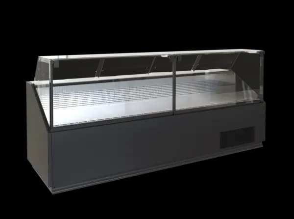 QUADROS SLIM 2500 — Vitrina Refrigerada de Línea | 2500 mm | -1°C a +7°C