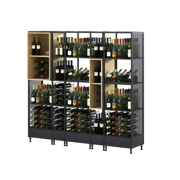 QUADROS TD090 — Góndola Modular para Retail Especializado | 900 mm
