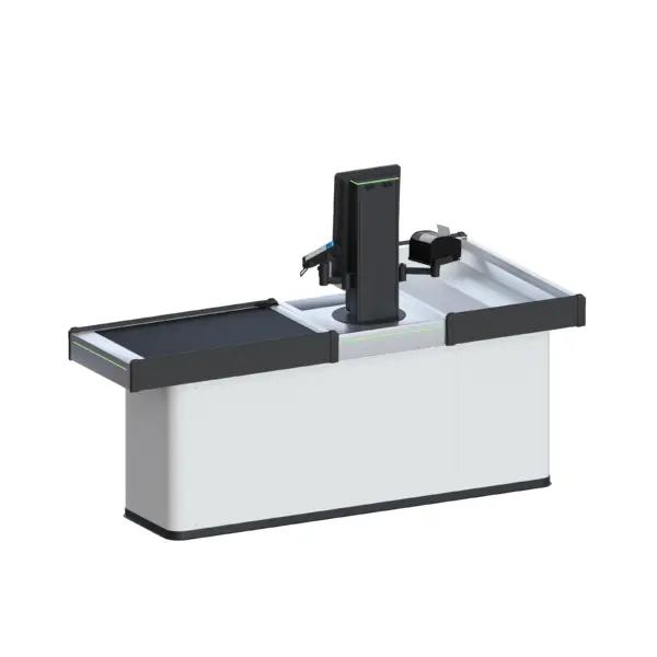 SELINE EVO + ROTO 21,5″ — Terminal de Autocobro con Pantalla Rotativa | 1000 mm